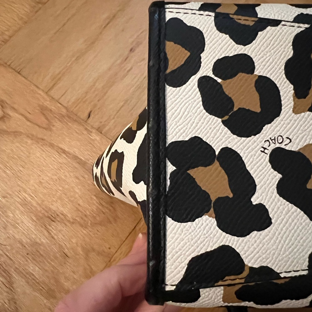 Coach Ocelot Print Mini Crosby Handbag - Picture 10 of 16